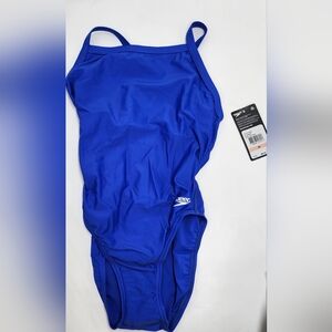 Speedo Women's Pro LT Super Pro Swimsuit FL PROLT SUPRO-A Size 2/28 Blue